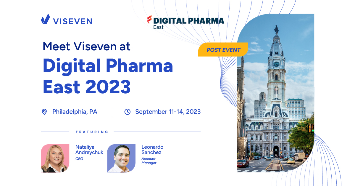 Viseven at Digital Pharma East 2023 – Featured Image